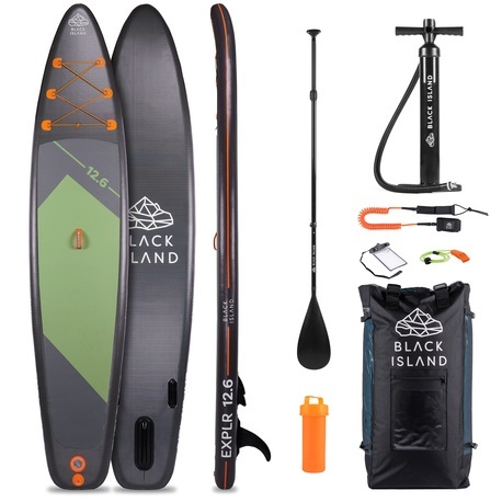 Black Island EXPLR SUP 12´6 paketti Black Island EXPLR SUP 12´6 paketti